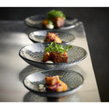 JF623 Churchill Viana Dusk Organic Glass Plate - 295mm (Pack 6) (Direct)