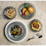 JF627 Churchill Viana Dusk Organic Glass Bowl - 170mm (Pack 6) (Direct)