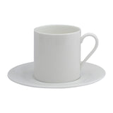 Elia Glacier Fine China Mug Saucers 155mm (6 Pack)