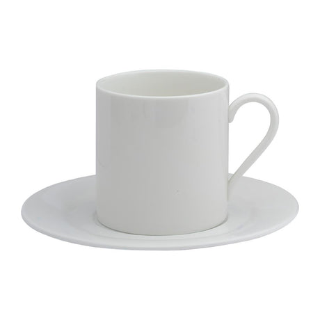 Elia Glacier Fine China Mug Saucers 155mm (6 Pack)