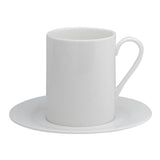 Elia Glacier Fine China Mug Saucers 155mm (6 Pack)