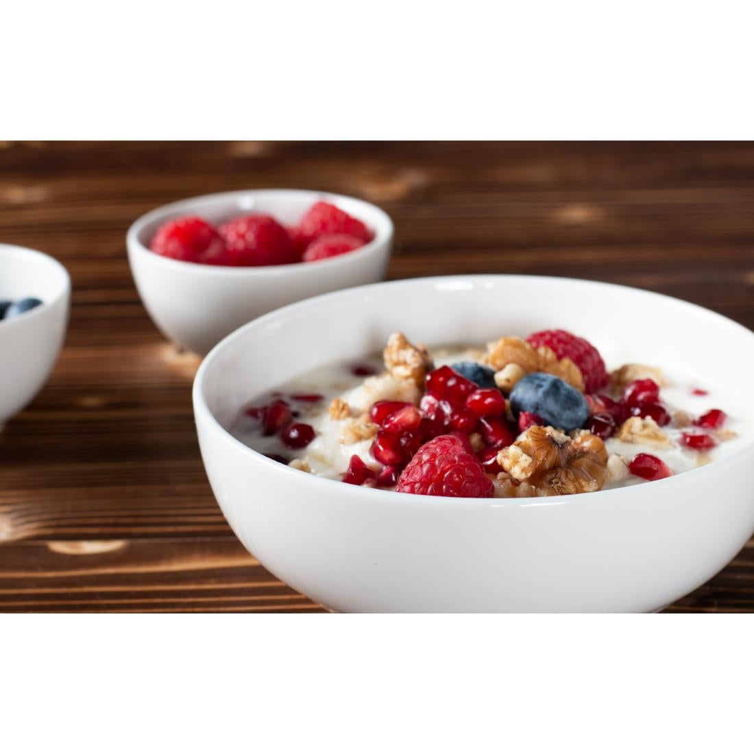 Elia Glacier Fine China Cereal Bowls 135mm (4 Pack)
