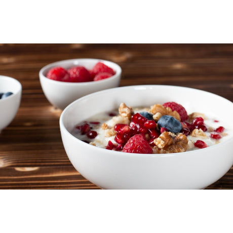 Elia Glacier Fine China Cereal Bowls 135mm (4 Pack)