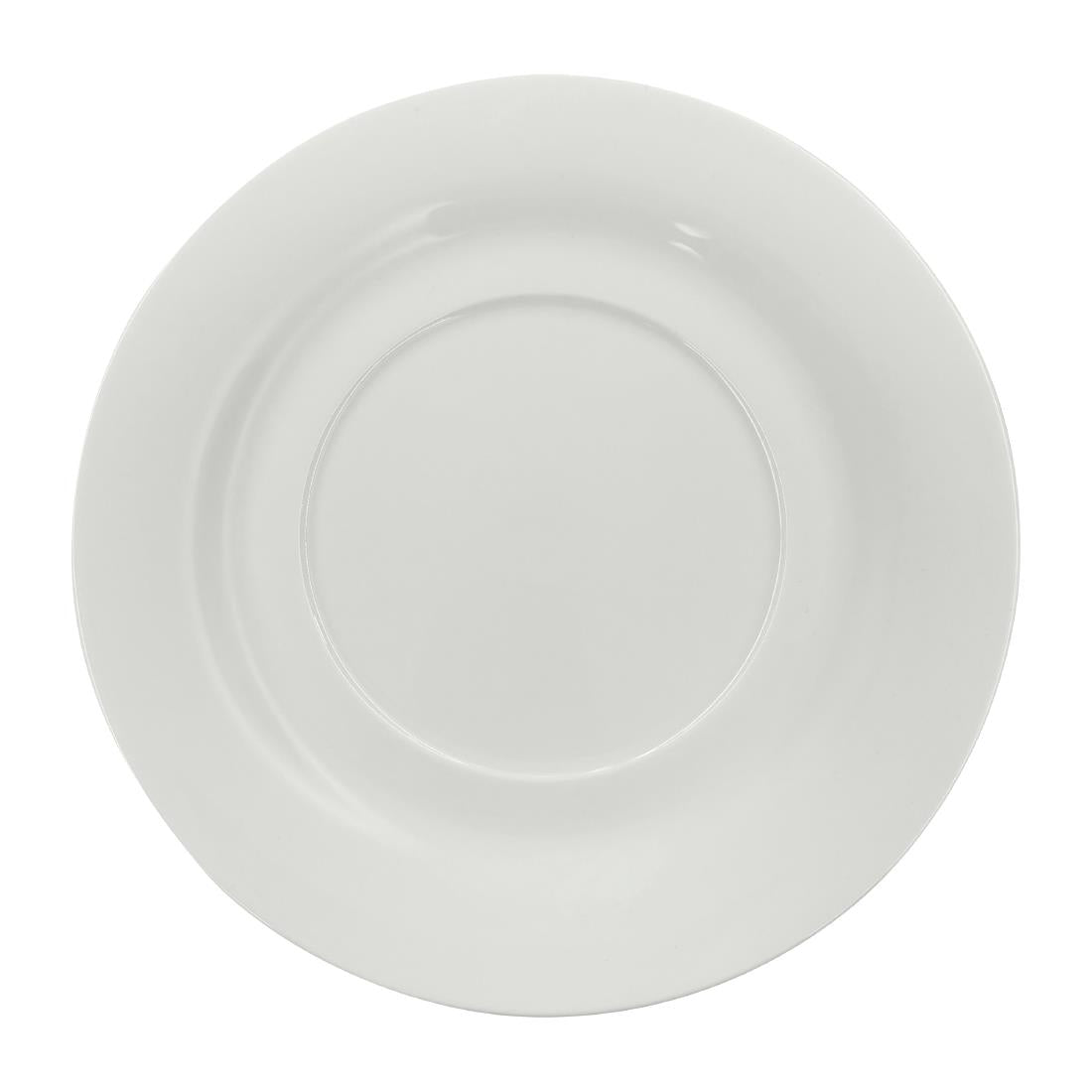 Elia Glacier Fine China Soup Cups Saucers 175mm (6 Pack)