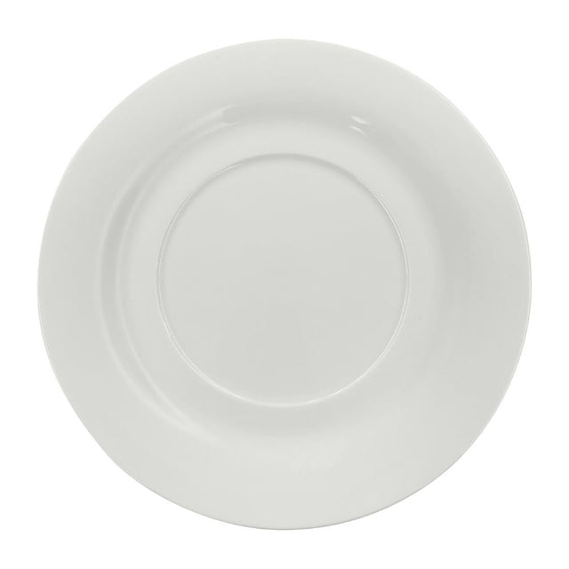 Elia Glacier Fine China Soup Cups Saucers 175mm (6 Pack)