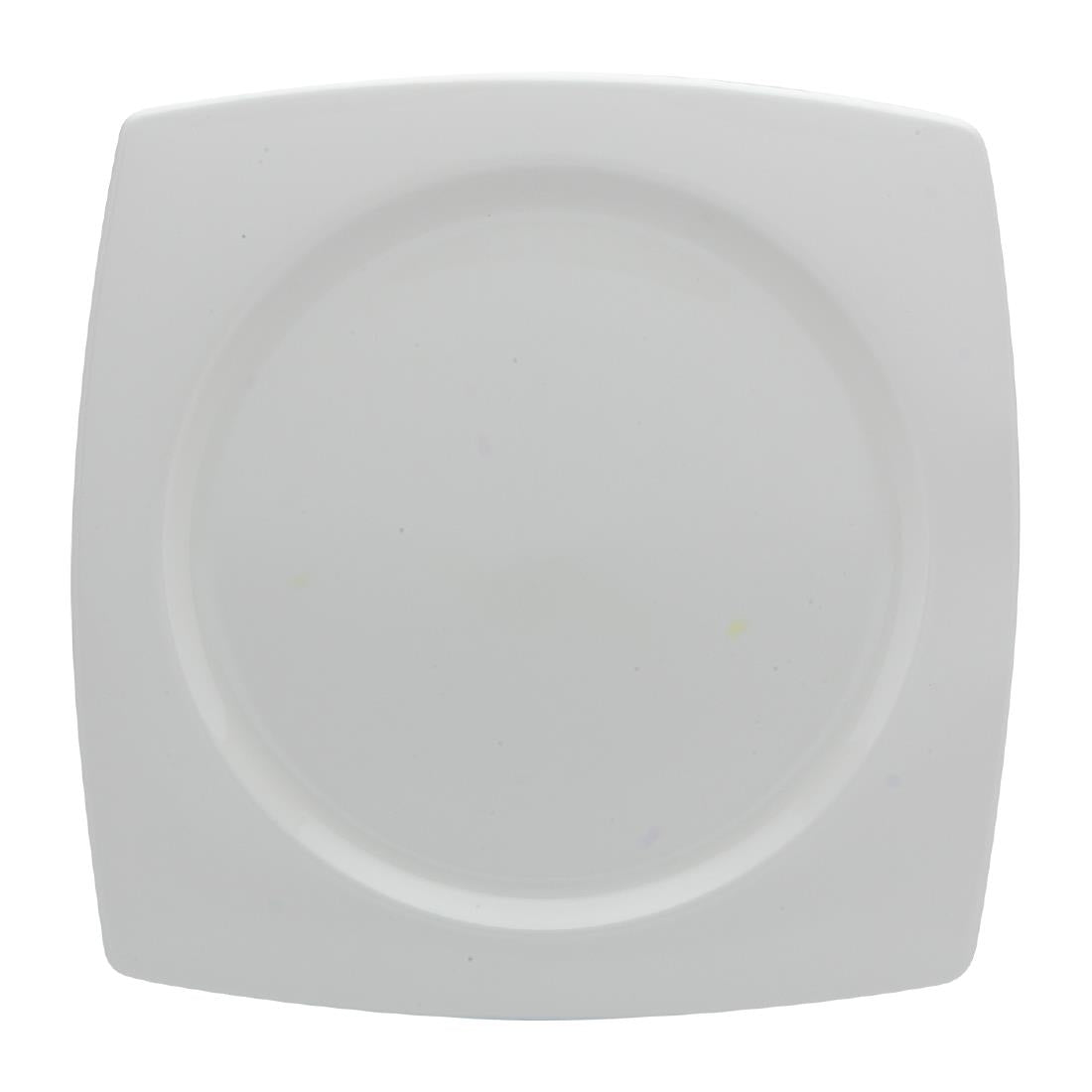 Elia Glacier Fine China Square Plates 190x190mm (6 Pack)
