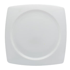 Elia Glacier Fine China Square Plates 310mm (4 Pack)