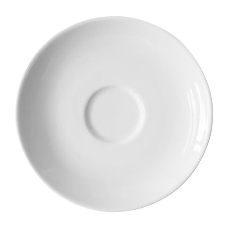Churchill Art de Cuisine Menu Porcelain Small Saucers 127mm (6 Pack)