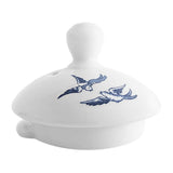 Churchill Vintage Prints Lids for 90mm Sugar Bowls Blue Willow (6 Pack)