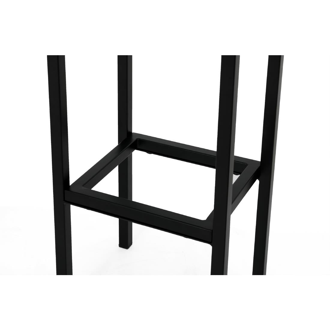 Bolero Jackson Mango Wood Console Bar Stools (3 Pack)
