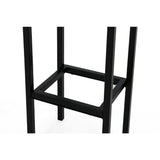 Bolero Jackson Mango Wood Console Bar Stools (3 Pack)