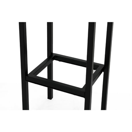 Bolero Jackson Mango Wood Console Bar Stools (3 Pack)