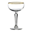 Onis Classic Bar Straight Sided Coupe Glasses 165ml (6 Pack)