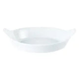 Pack Size 6 - Porcelite Round Eared Dish 21cm/8.25" - 15413 - JD Catering Equipments Ltd