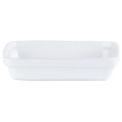 Pack Size 6 - Porcelite Rectangular Dish 19x13cm/7.5"x5" - 15426