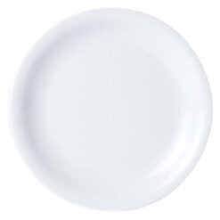 Pack Size 6 - Porcelite Narrow Rim Plate 24cm/9.5" - 160324