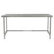 Parry Fully Welded Stainless Steel Centre Table 1200x600mm