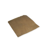 Strung Bag - Kraft - 7" - 1,000/ctn - kraft - BioPak commercial catering consumable