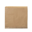 Strung Bag - Kraft - 12" - 500/ctn - kraft - BioPak commercial catering consumable
