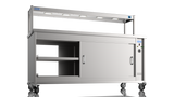 Nordstar Single Tier Gantry and Pass Through Hot Cupboard 1800mm