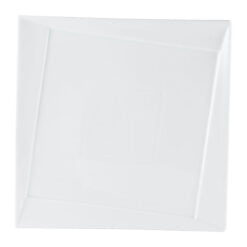 Pack Size 6 - Porcelite Twist Square Plate 29cm/11.5" - 186629