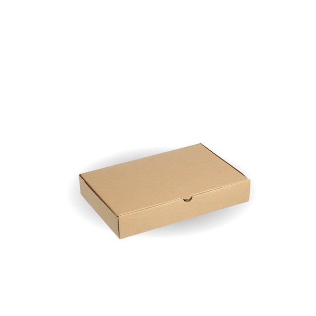 Pizza Box - Kraft - 30x20cm - 50/ctn - kraft - BioPak commercial catering consumable