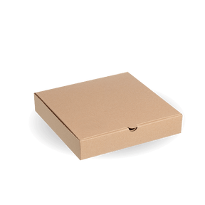 Pizza Box - Kraft - 9" - 100/ctn - kraft - BioPak commercial catering consumable