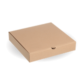Pizza Box - Kraft - 12" - 100/ctn - kraft - BioPak commercial catering consumable