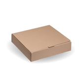 Pizza Box - Kraft - 10" - 100/ctn - kraft - BioPak commercial catering consumable
