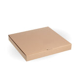 Pizza Box - Kraft - 14" - 50/ctn - kraft - BioPak commercial catering consumable