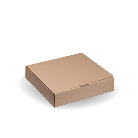 Pizza Box - Kraft - 7" - 100/ctn - kraft - BioPak commercial catering consumable