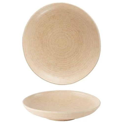 Nude Deep Plate 19cm/7½ Pack Size  6 - 198019NU