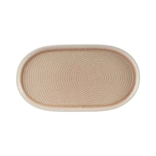 Nude  Oval Platter 33x18cm/11" x 7" Pack Size  6 - 198033NU