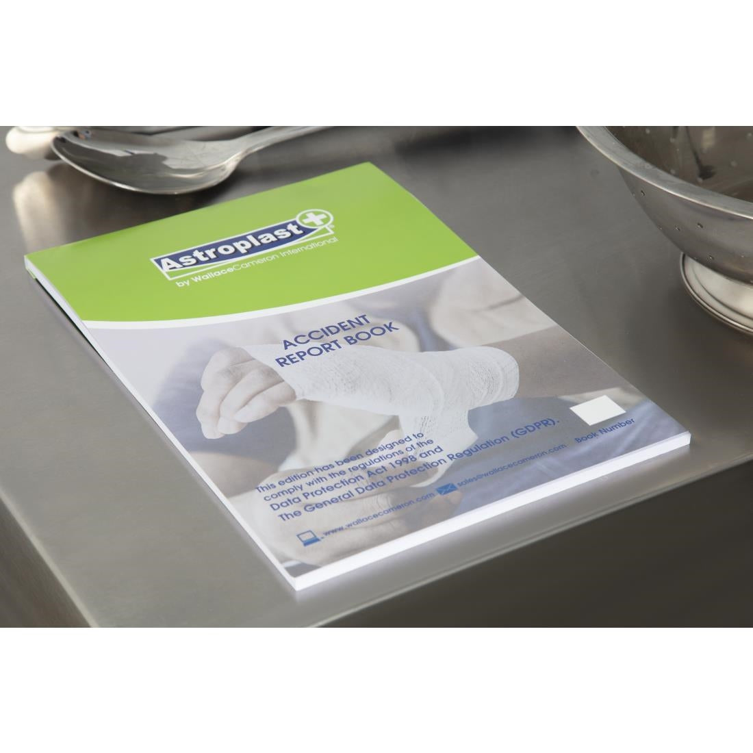 1G0005 Accident Report Book A4 JD Catering Equipment Solutions Ltd
