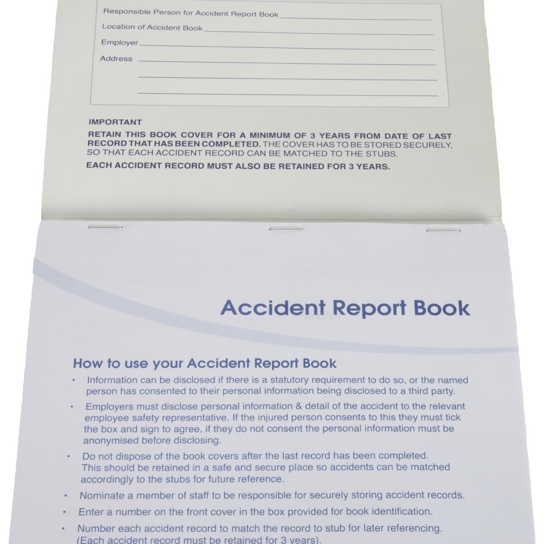 1G0005 Accident Report Book A4 JD Catering Equipment Solutions Ltd