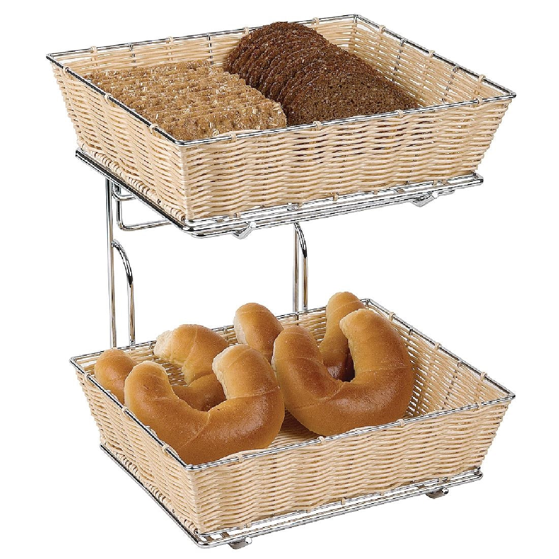 2 Tier Basket Counter Display 1/2 GN CB806 JD Catering Equipment Solutions Ltd