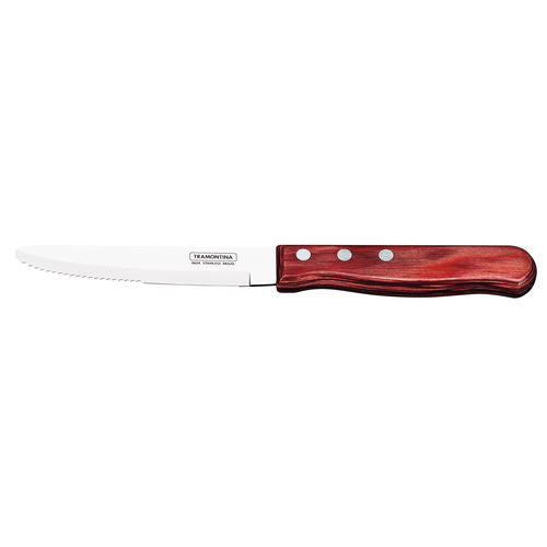 Tramontina Jumbo Steak Knife Rounded Tip PWR (DOZEN) 21115075