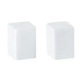 Porcelite Square Pepper Pot 5.5x3.5cm/2.25x1.25" - 221223P - JD Catering Equipments Ltd