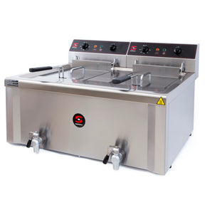Sammic Fryer FE-12+12 400/50-60/3N