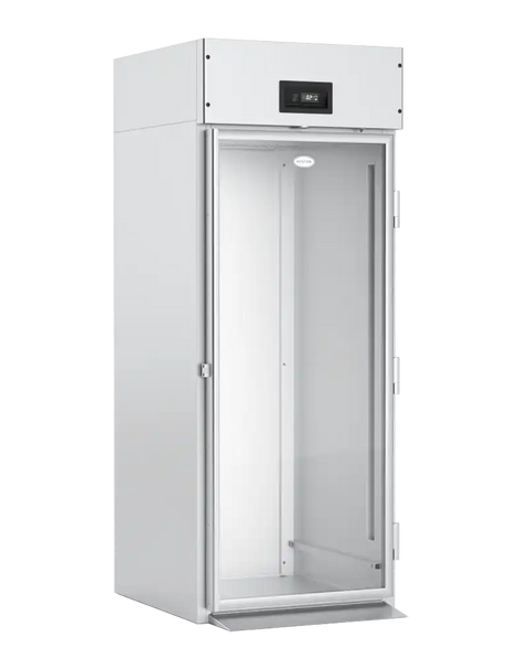 Foster GRL1H: 1205 Ltr Gastronorm Roll In Refrigerator 24-123 Glass Door 24-123