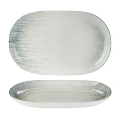 Pack Size 6 - Fusion by Academy Linear Oval Platter 28 x 18cm 11 x 7" - 24143028