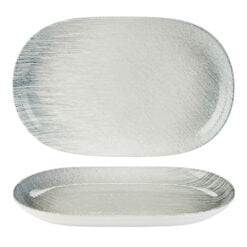 Pack Size 6 - Fusion by Academy Linear Oval Platter 33 x 21cm 13 x 8" - 24143033