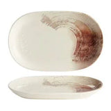 Pack Size 6 - Fusion by Academy Palette Oval Platter 28 x 18cm 11 x 7" - 30143028 - JD Catering Equipments Ltd