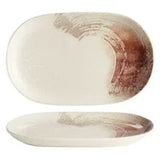 Pack Size 6 - Fusion by Academy Palette Oval Platter 33 x 21cm 13 x 8" - 30143033 - JD Catering Equipments Ltd
