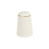 Porland Academy Line Gold Band Salt Pot - 305807SGB - JD Catering Equipments Ltd