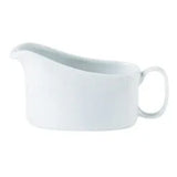 Pack Size 6 - Porcelite Traditional Sauce Boat 20cl/7oz - 307514 - JD Catering Equipments Ltd