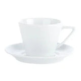 Pack Size 6 - Porcelite Conic Coffee Cup 9cl/3oz - 318409 - JD Catering Equipments Ltd