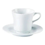 Pack Size 6 - Porcelite Saucer for Tall Cup 15cm/5.75" - 130715 - JD Catering Equipments Ltd