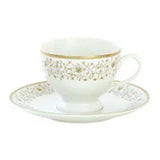 Pack Size 6 - Porland Classic Vine Tea Cup 17cl - 328220 - JD Catering Equipments Ltd