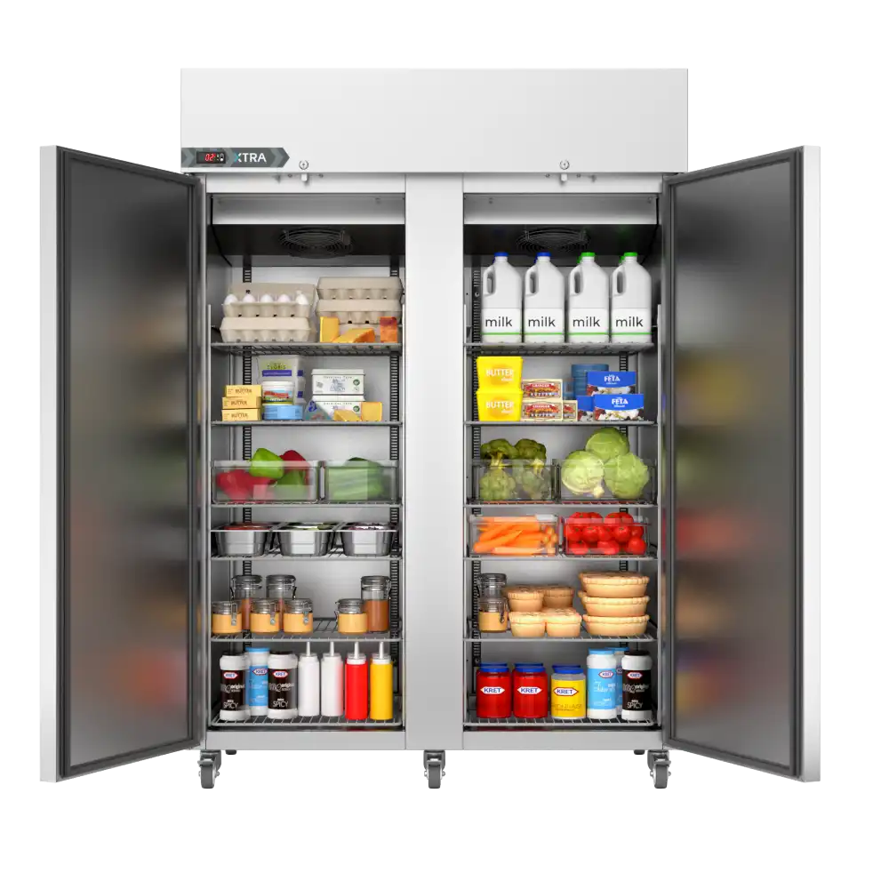 GK691 Foster 2 Door 1300Ltr Cabinet Fridge XR1300H 33-186